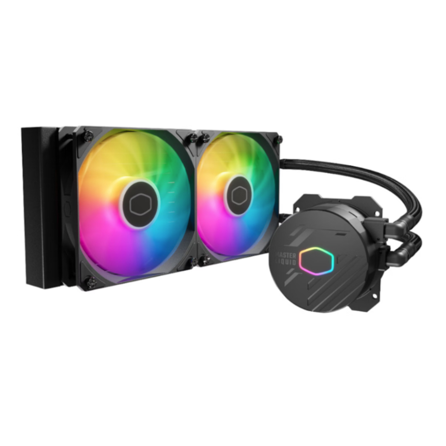 Cooler Master MasterLiquid 240L Core ARGB All In One Liquid CPU Cooler