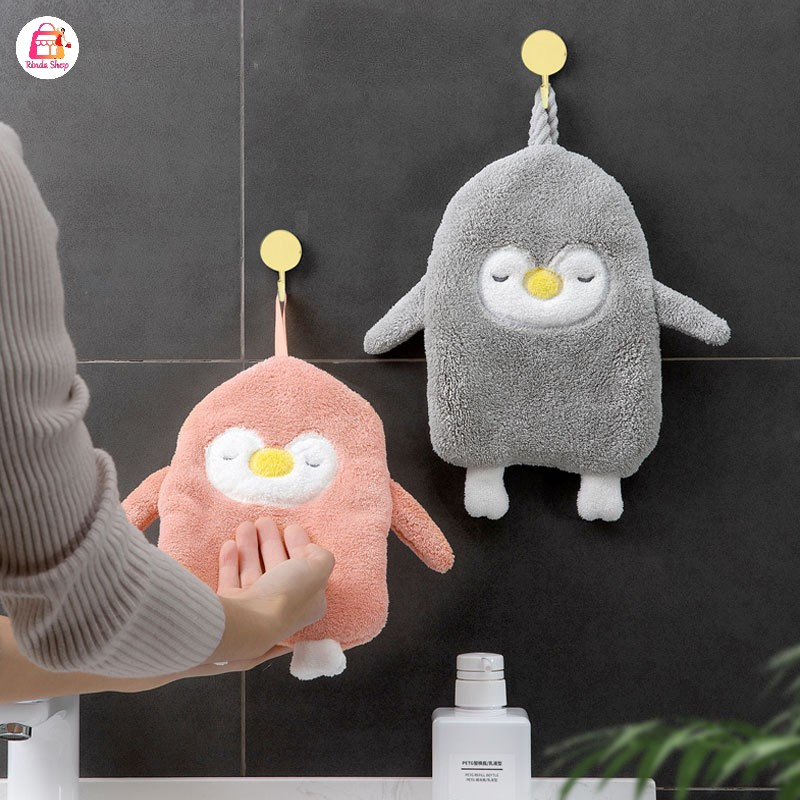 ผ้าเช็ดมือ หนานุ่ม ผ้าหนา 2 ชั้น อเนกประสงค์ทำความสะอาด ลายkittyน่ารัก