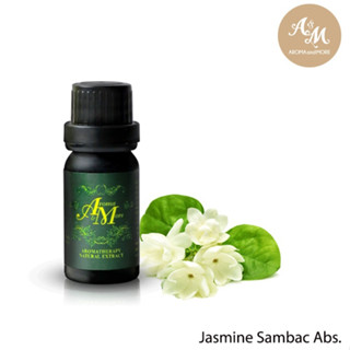 Aroma&amp;More  JASMINE Sambac น้ำมันหอมระเหยมะลิ แซมแบก Absolute 100%,INDIA  5/10/30ML