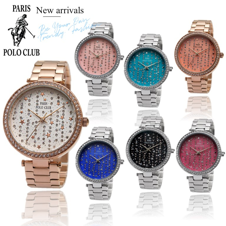 นาฬิกาผู้หญิง Paris Polo Club รุ่น PPC-220513L