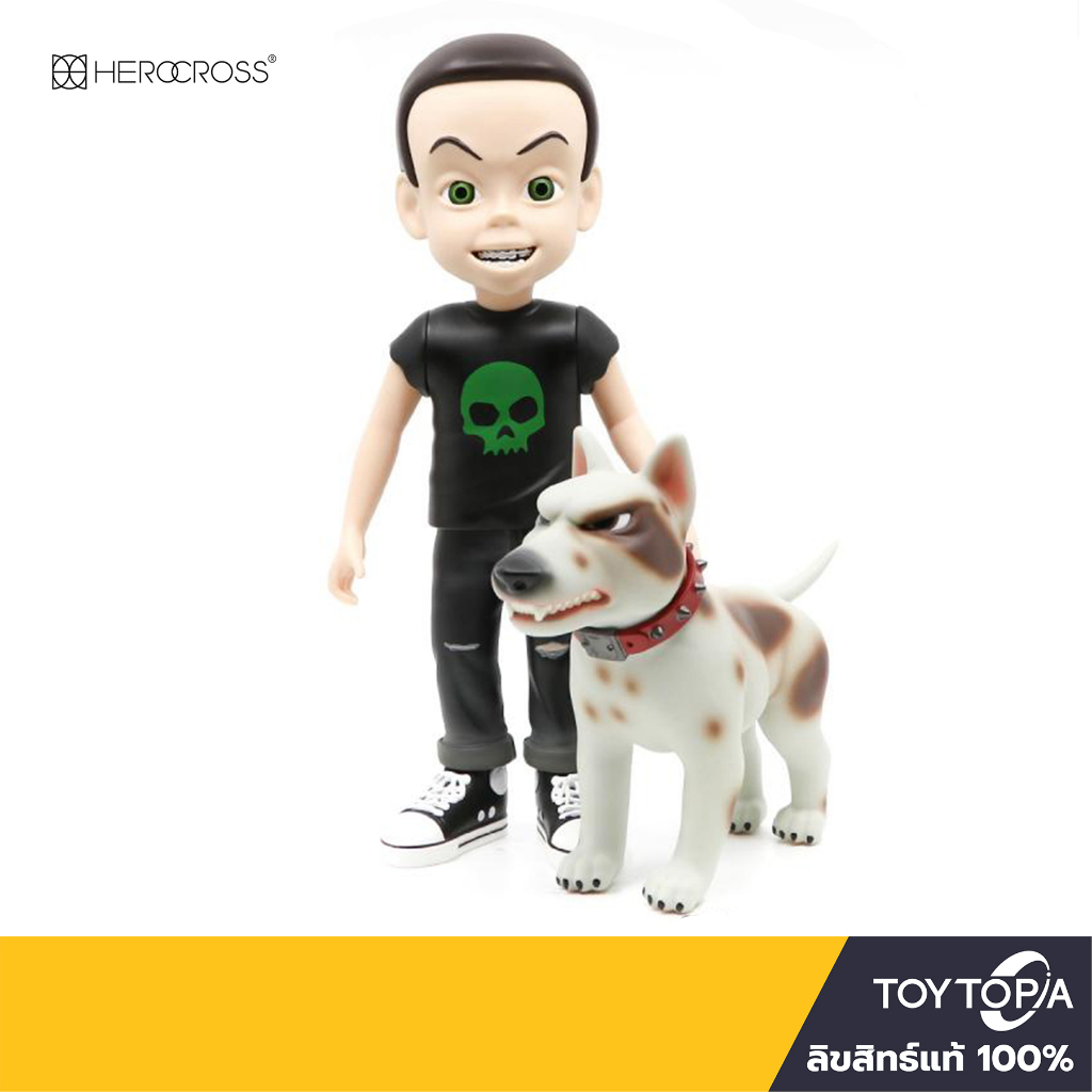 Herocross (HVS023GB) - Sid and Scud (Rock &amp; Roll Limited Edition): Toy Story (30cm) (Hyper Vinyl Series)