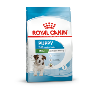 Royal Canin Mini Puppy อาหารเม็ด สำหรับลูกสุนัข พันธุ์เล็ก อายุ 2 - 10 เดือน (นน. โตเต็มวัยต่ำกว่า 10 กก.) ขนาด 2 Kg