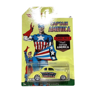 Hotwheels ‘40 Ford Coupe Captan America งานปีเก่า 2016