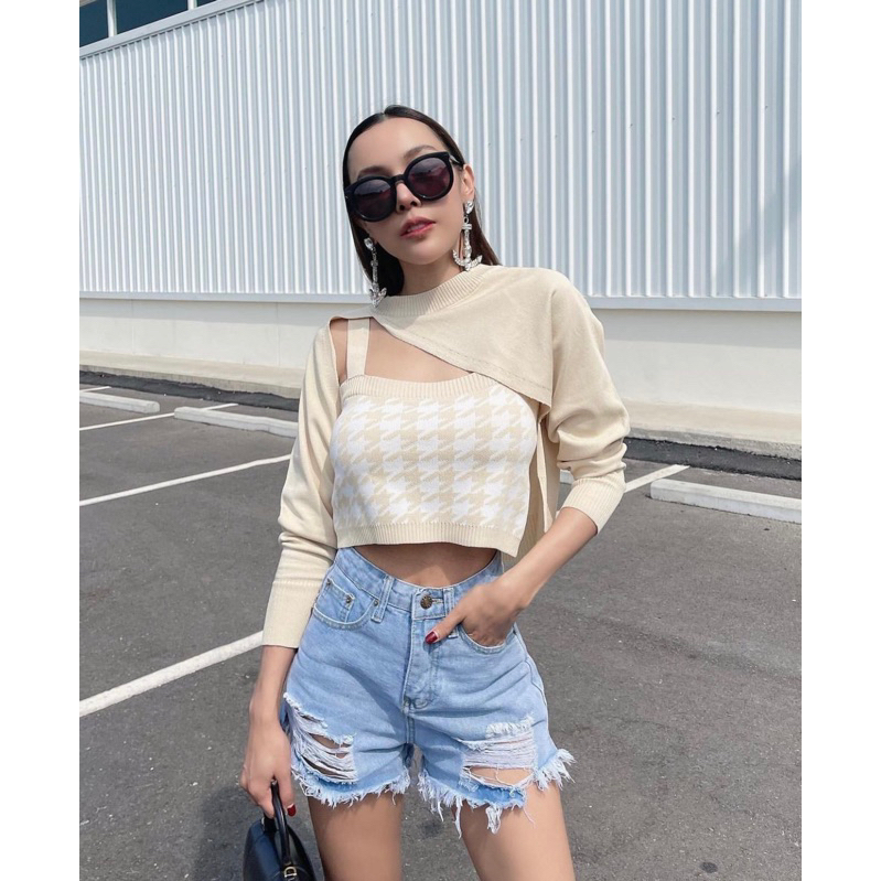 เสื้อคลุม+เสื้อกล้าม แบรนด์ parista.me