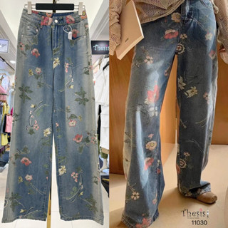 🌈🌿🌺🌸🌼💙🇰🇷 Jeans Floral Long Pant