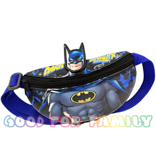 กระเป๋าคาดเอว กระเป๋าคาดอก Batman แบทแมน สีดำ - ของแท้