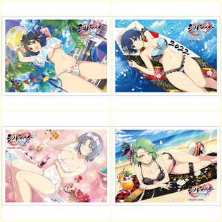 Sleeve Shinobi Master Senran Kagura: New Link : Asuka, Yozakura, Yumi, Hikage  - ซองใส่การ์ด