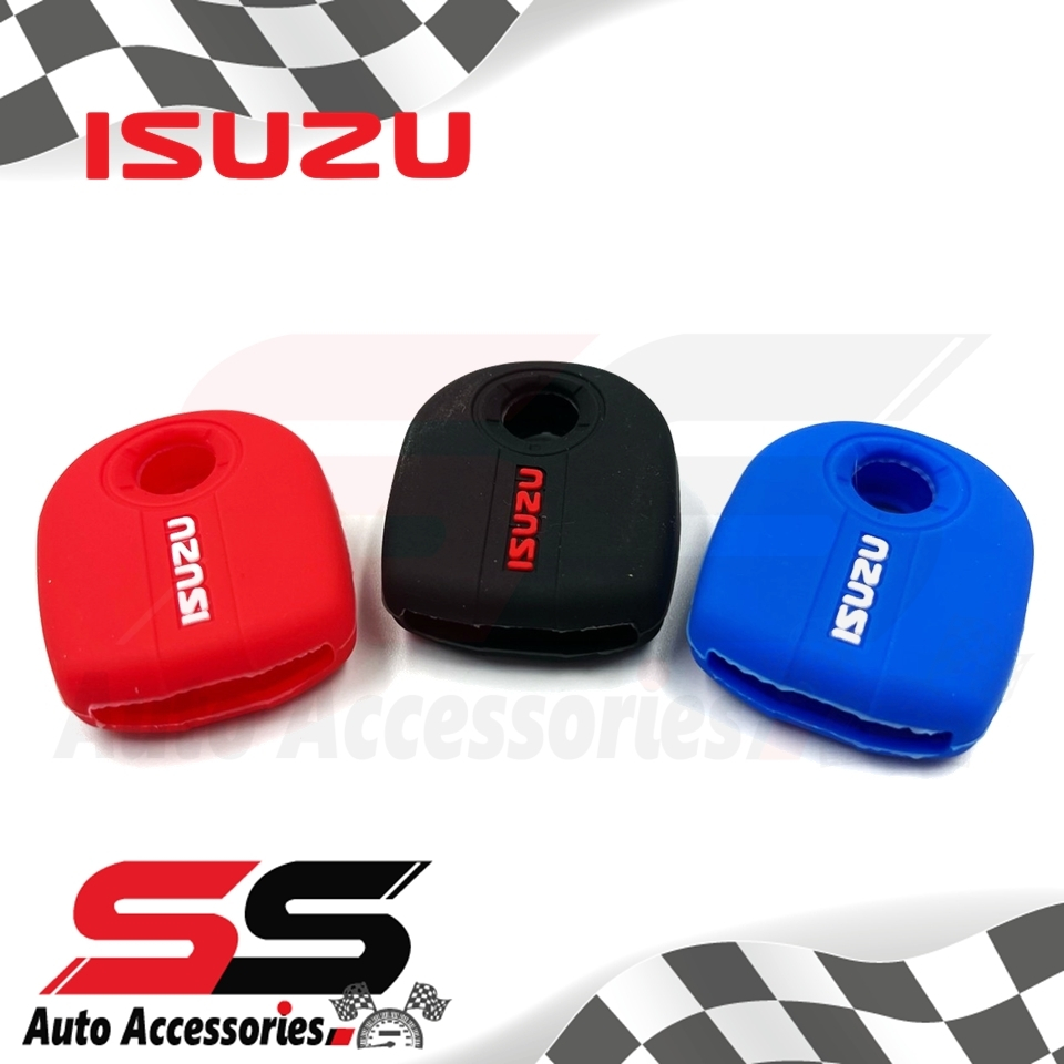 ซิลิโคนกุญแจรถยนต์ เคสกุญแจรถ ปลอกกุญแจ ISUZU D-max , Mu-7 แบบไข