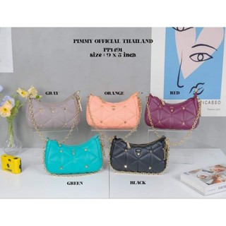 กระเป๋าสะพาย PIMMY (พิมมี่) PP1491#ทรงพอร์ตไซส์ 9 นิ้วพร้อมสาย cross body