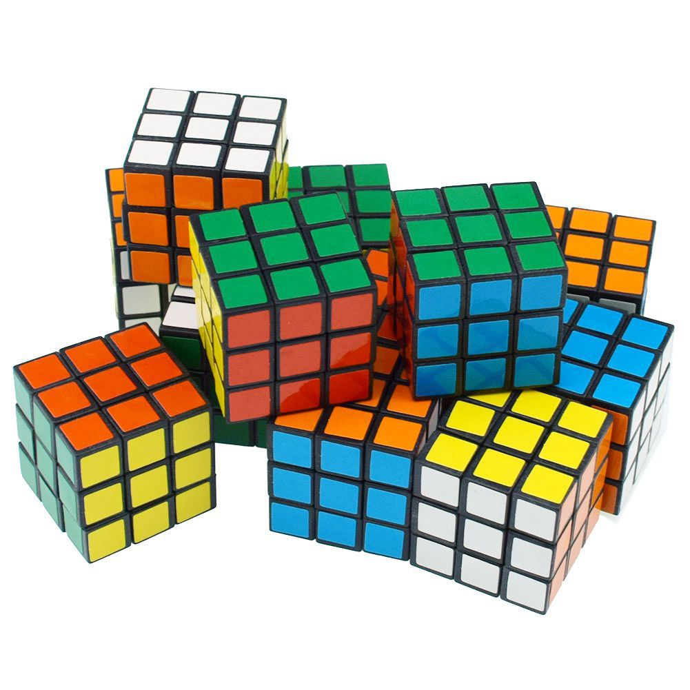รูบิค 3x3 ขนาด 3cm รูบิกจิ๋ว หมุนได้ Rubik's ของเล่นสำหรับฝึกสมาธิ รูบิก สําหรับเด็ก มินิลูกบาศก์