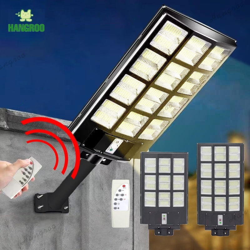 HANGROO Solar cell ไฟถนน ไฟโซล่าเซลล์ 50000W โคมไฟถนน โคมไฟโซลาร์เซลล์ LED ไฟ Solar Light