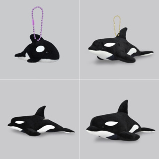 YB.Shop#amuorca ตุ๊กตา พวงกุญแจ วาฬเพชฌฆาต วาฬออร์ก้า มี 3 ไซส์ Puchimaru Animals DX Orca:702840