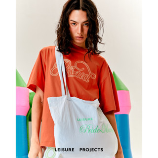 (LEISURE PROJECTS) "PRIDE MANIFESTO" NYLON TOTE BAG  กระเป๋าถุงผ้าไนลอน