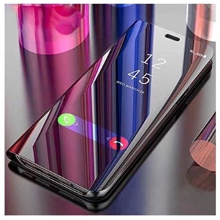 จัดส่งเร็ว1-2วัน เคสฝาพับเงา Oppo Realme C1 C2 C3 Realme 6 6pro Realme 3 3pro Realme 7pro กระเป๋า เปิดปิด