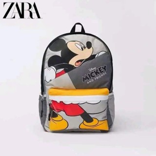 พร้อมส่งกระเป๋าเป้ Micky ZARA งานชนช็อป ใบใหญ่ จุของได้เยอะ ขนาด28*24*10cm