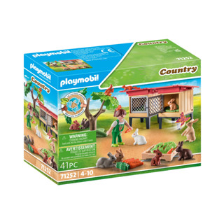 Playmobil 71252 Farm Rabbit Hutch ฟาร์ม บ้านกระต่าย