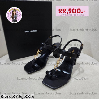 👜: New!! YSL Heel Sandals‼️ก่อนกดสั่งรบกวนทักมาเช็คสต๊อคก่อนนะคะ‼️