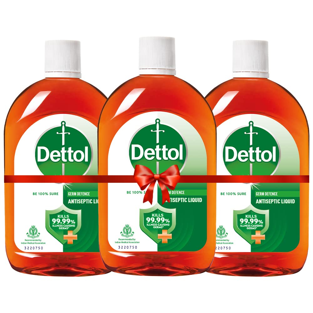 Dettol Antiseptic Liquid for First Aid , Surface Disinfection and Personal Hygiene