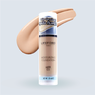 Lifeford Moisturizing Foundation (30g)ครีมรองพื้น สัมผัสเบาบางแต่คงความชุ่มชื้นด้วยมอยซ์เจอร์ไรเซอร์