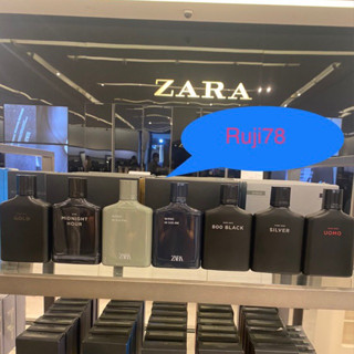 เปลี่ยนแพ็คเกจใหม่! น้ำหอมผู้ชาย Zara Gold Silver Blue Spirit Seoul Lisboa Navy Black เลือกกลิ่นด้านในค่ะ