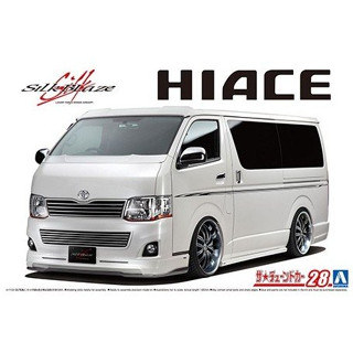 Aoshima 1/24 TOYOTA HIACE SILKBLAZE TRH200V