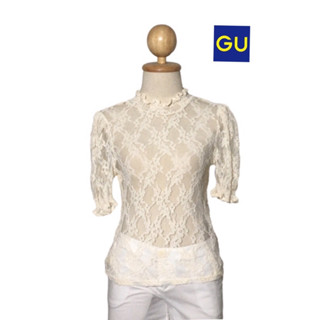 เสื้อลูกไม้ มือสอง Brand : GU