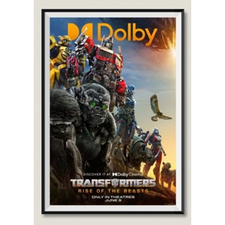 โปสเตอร์หนังติดผนัง Transformers rise of the beasts