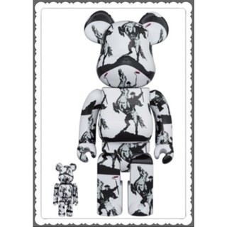 BE@RBRICK HIGHWAYMAN 100％ &amp; 400％ Banksy Brandalism