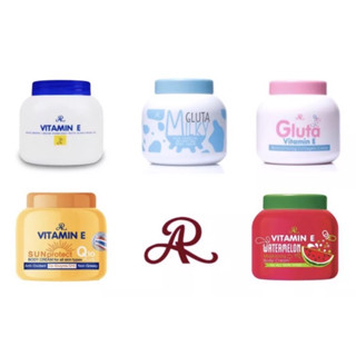 เอ อาร์ วิตามินอี กลูต้า มอยส์เจอร์ไรซิ่ง คอลลาเจน ครีม AR Vitamin E Gluta Vitamin E Sun Protect Q10 โลชั่น อารอน 200 g.