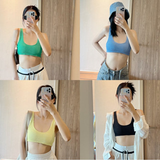 [G10] Gina croptop เสื้อกล้ามครอป บรีทบรา ใส่สบาย