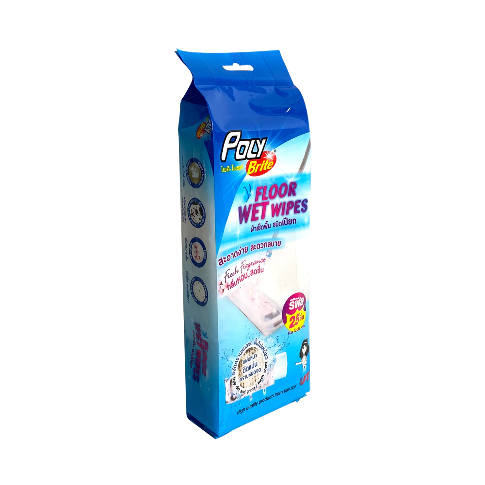 Poly-Brite โพลี-ไบรท์ รีฟิล แบบเปียก ผ้าเมจิกไวเปอร์