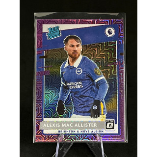 การ์ดบอล Panini Optic Prizm Rookie Alexis Mac Allister Brighton (Purple Mojo)