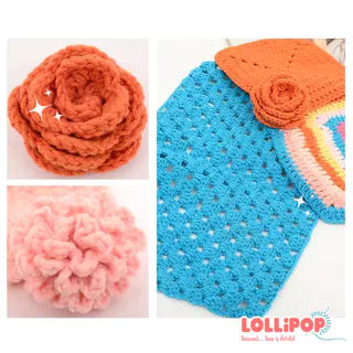 [4 ply] ไหมพรมคอตตอนนม 50 กรัม Milk cotton yarn
