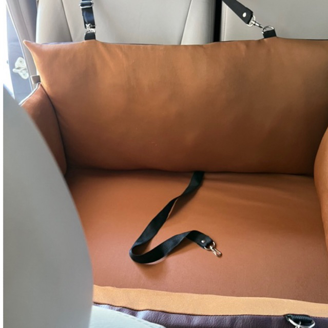 car seat สัตว์เลี้ยง เบาะหลัง75*55cm รูปที่ 5