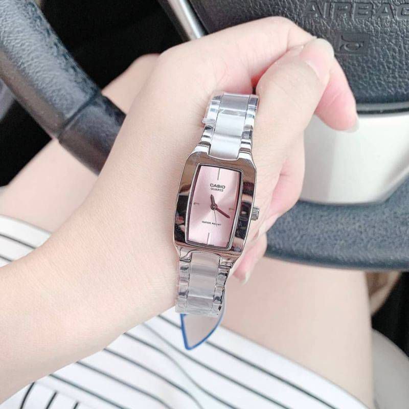นาฬิกา ข้อมือCasio watch ✨ คาสิโอหญิงรุ่น LTP-1165 สายสเตนเลส มีหลายสีให้เลือก ตั้งเวลาให้พร้อมใช้งาน