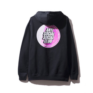 ใหม่พร้อมส่ง ของแท้ ฮู้ดดี้ Anti Social Social Club Surf Up Black Hoodie