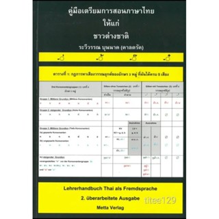 คู่มือการสอนภาษาไทยให้แก่ชาวต่างชาติ