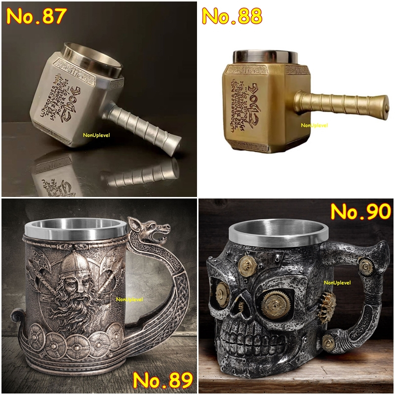 แก้วน้ำ ถ้วยน้ำ งานสวย น่าเก็บสะสม แก้วน้ำสแตนเลส ถ้วยน้ำสแตนเลส No.51-100 - รูปที่ 6