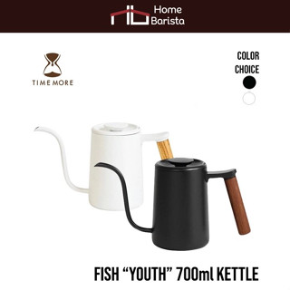 Timemore Stovetop Kettle - "Fish Youth" 700ml (Black)