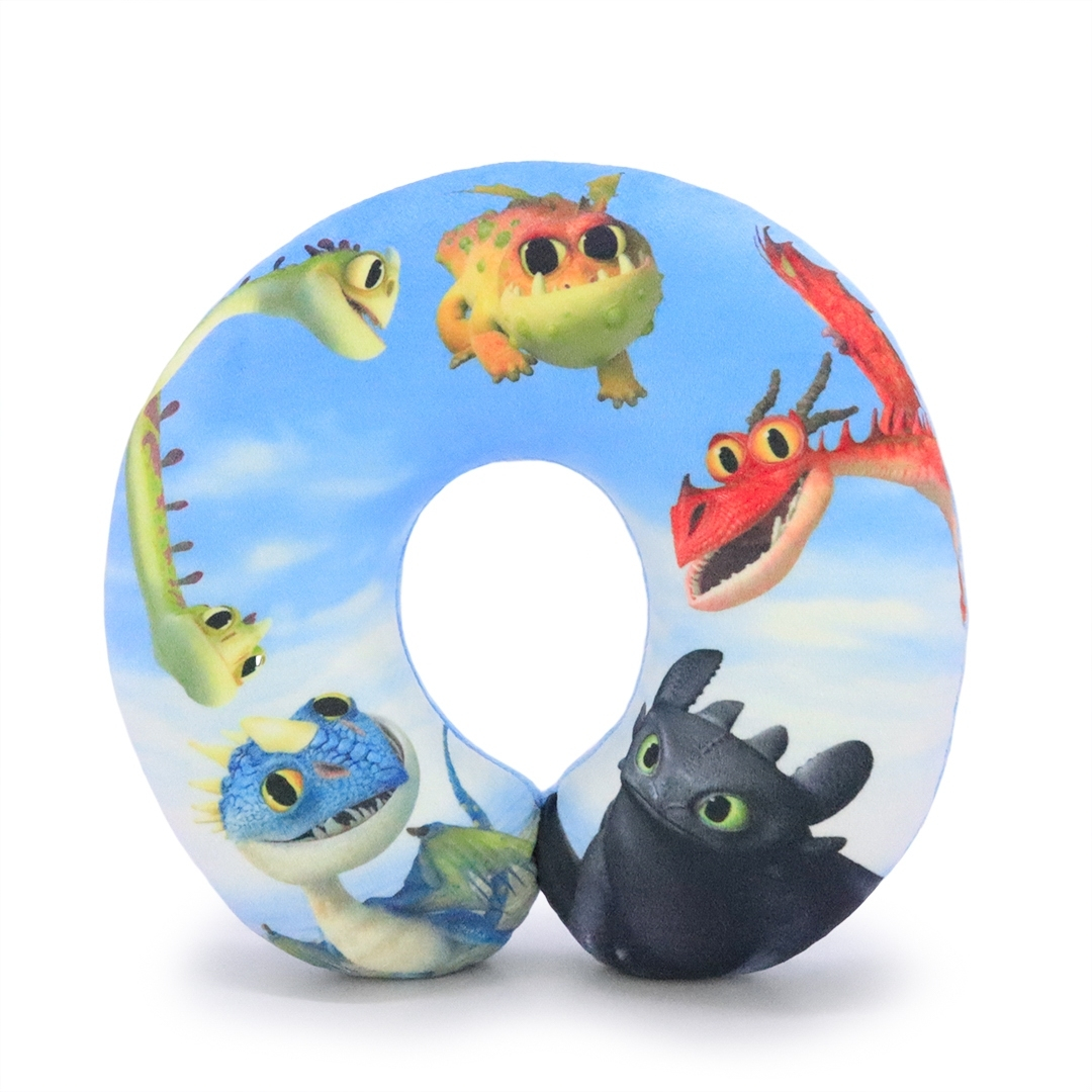 DreamWorks ลิขสิทธิ์แท้ หมอนรองคอ Dragon Visual : How to Train Your Dragon