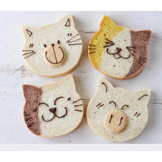 พิมพ์ขนมปัง หัวหมี หัวแมว Bread Mold nonstick, Bear mold, Cat mold Suncity