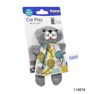 Kanimal Cat Toy ของเล่นแมว ของเล่นตุ๊กตา ยัดไส้ Catnip กัญชาแมว สำหรับแมวทุกสายพันธุ์ ขนาด 7.5x13.5 ซม.