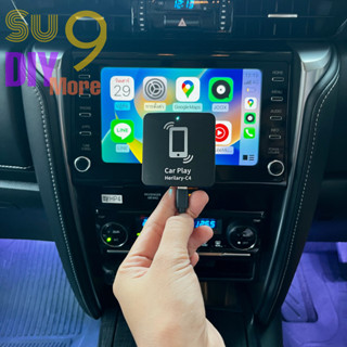 Wireless Carplay Adapter, Apple Carplay ไร้สายใช้กับวิทยุเดิมรถยนต์ สำหรับรถยนต์ที่รองรับ USB Carplay