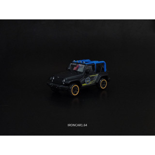 majorette jeep wrangler สีดำ ลายแต่ง หายาก