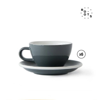 ACME - Cappuccino 190 ml + Saucer EVO Espresso Range (Set of 6)