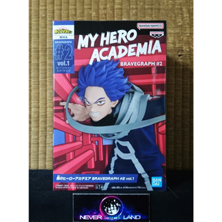 BANDAI BANPRESTO FIGURE: BRAVEGRAPH VOL.1 : MY HERO ACADEMIA / มายฮีโร่ อคาเดเมีย - HITOSHI SHINSO / ชินโซ ฮิโตชิ