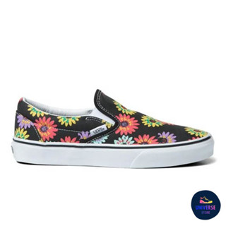 [ของแท้ ส่งฟรี จากไทย] VANS CLASSIC SLIP-ON PEACE FLORAL FLORAL