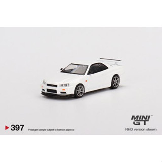 Mini GT Nissan Skyline GT-R (R34) V-Spec N1 White 1/64