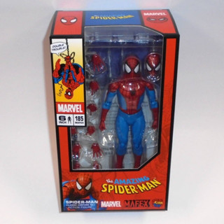 ของเล่นมาเวล ฟิกเกอร์ Mafex No.185 Spider-Man (Classic Costume Ver.) จากญี่ปุ่น