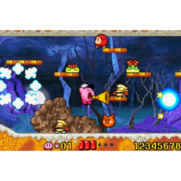 ตลับ GBA Kirby: Nightmare in Dream Land  ตลับผลิตใหม่ ระบบ เซฟ ไอซี ไม่ใช้ถ่าน